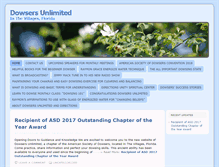 Tablet Screenshot of dowsersunlimitedfl.com